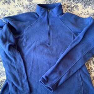 Patagonia Women’s Capilene Fleece 3/4 Zip Pullover Jacket Purple Blue Size M